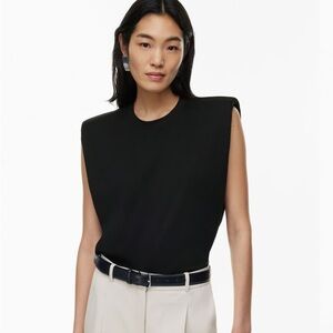 Shoulder Pad Tee by babaton